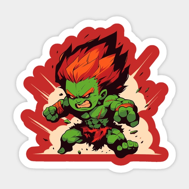 blanka Sticker by piratesnow